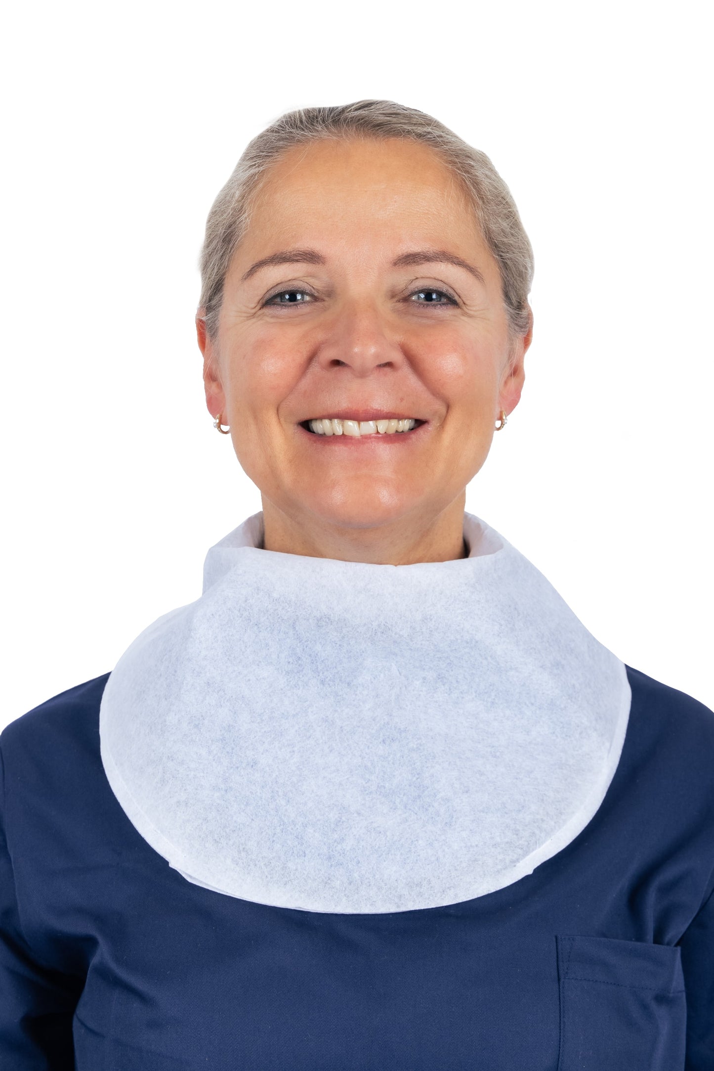 Röntgenschutzzubehör, Hygienefutteral für Schilddrüsenschutz, Disposable hygiene case for thyroid shielding - Dr. Goos Suprema GmbH