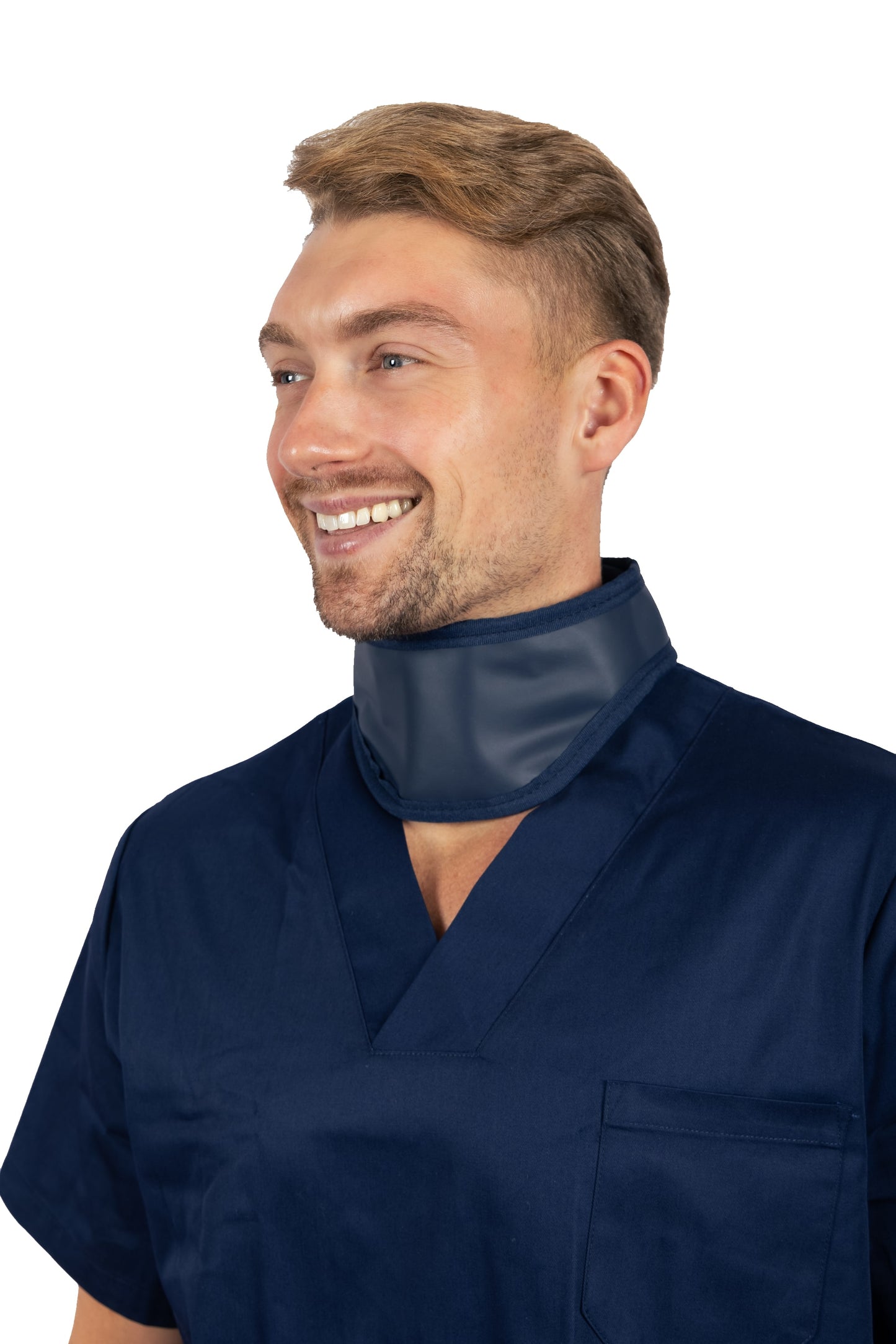 schilddruesenschutz roentgen, thyroid shielding, thyroid-collar Modell SD Einteiler - Dr. Goos Suprema GmbH
